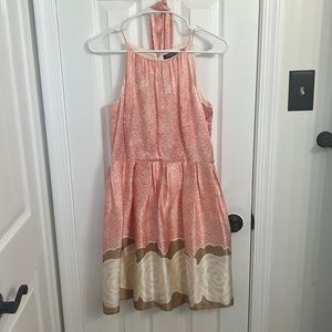 Vintage 2008 Ellen Tracy floral silk blend dress size 6 worn once.